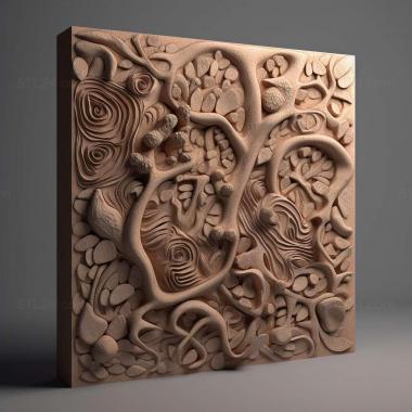 Ideas st felt 2 3d model